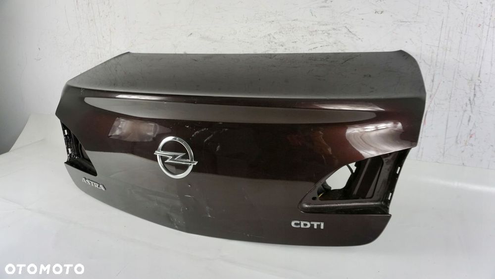 KLAPA TYŁ TYLNA TYLNIA OPEL ASTRA 4 SEDAN IV J 4D - 4