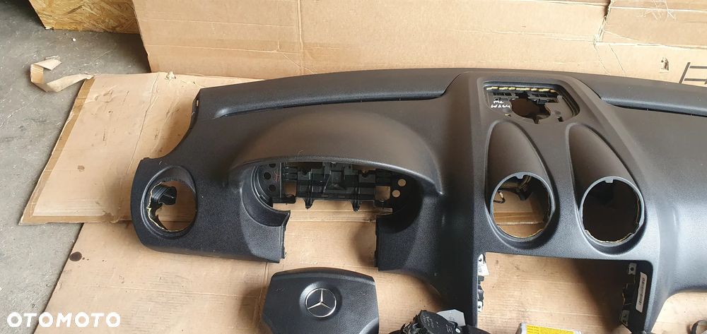 Konsola poduszki pasy AIRBAG zestaw naprawczy Mercedes ML W164 - 3