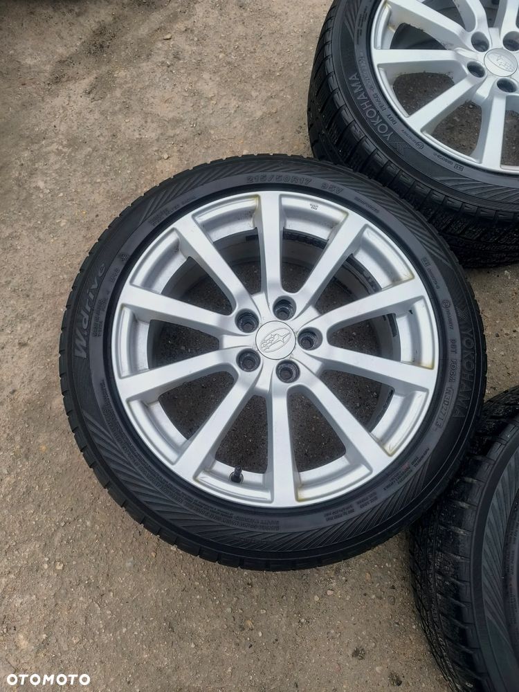 5x100 Alufelgi Felgi Aluminiowe 17 Koła Zimowe Zima SUBARU BRZ BAJA LEGACY OUTBACK CROSSTREK FORESTER IMPREZA 6mm Legnica ALU-RAD 215/50 ROVER TOYOTA MG - 8