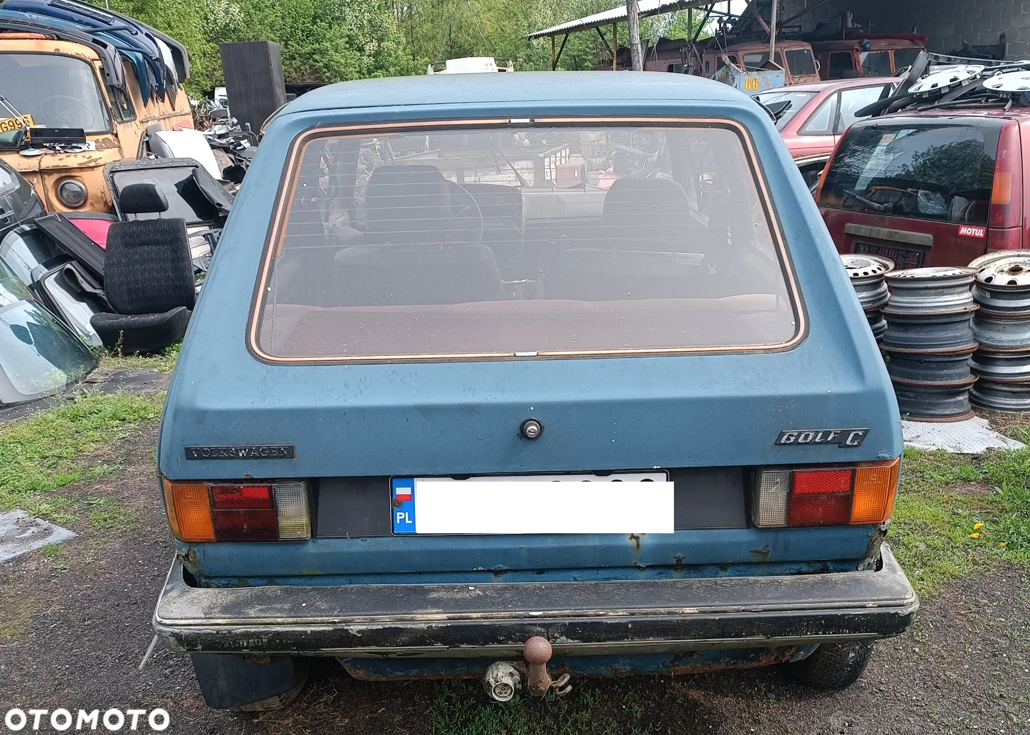 VW GOLF Mk1 Drzwi Pas Szyby Skrzynia Lampy - 3