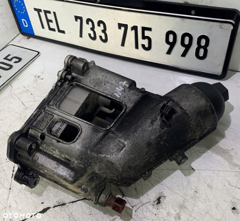 FILTR OLEJU PODSTAWA CHŁODNICA 7797392 BMW N47 E60 - 1
