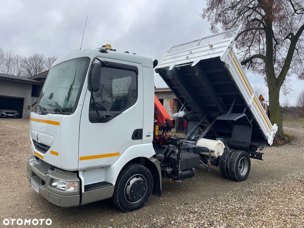 Renault MIDLUM IDEALNA WYWROTKA POD MINI KOPARKĘ. HDS MEGA STAN - 37