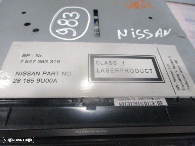 Radios 7647383318 NISSAN MICRA K12 2010 1.2I 80CV 5P PRETO ORIGINAL BLAUPUNKT-WERKE GMBH - 4