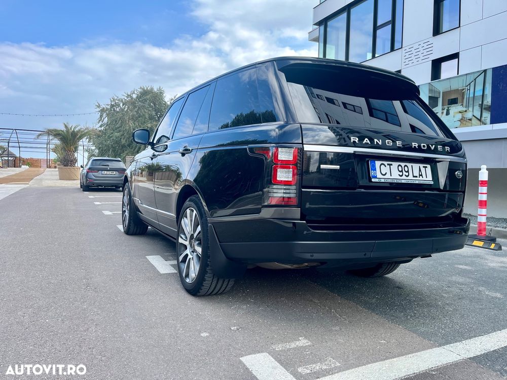 Land Rover Range Rover 5.0 I S/C Autobiography Black - 4