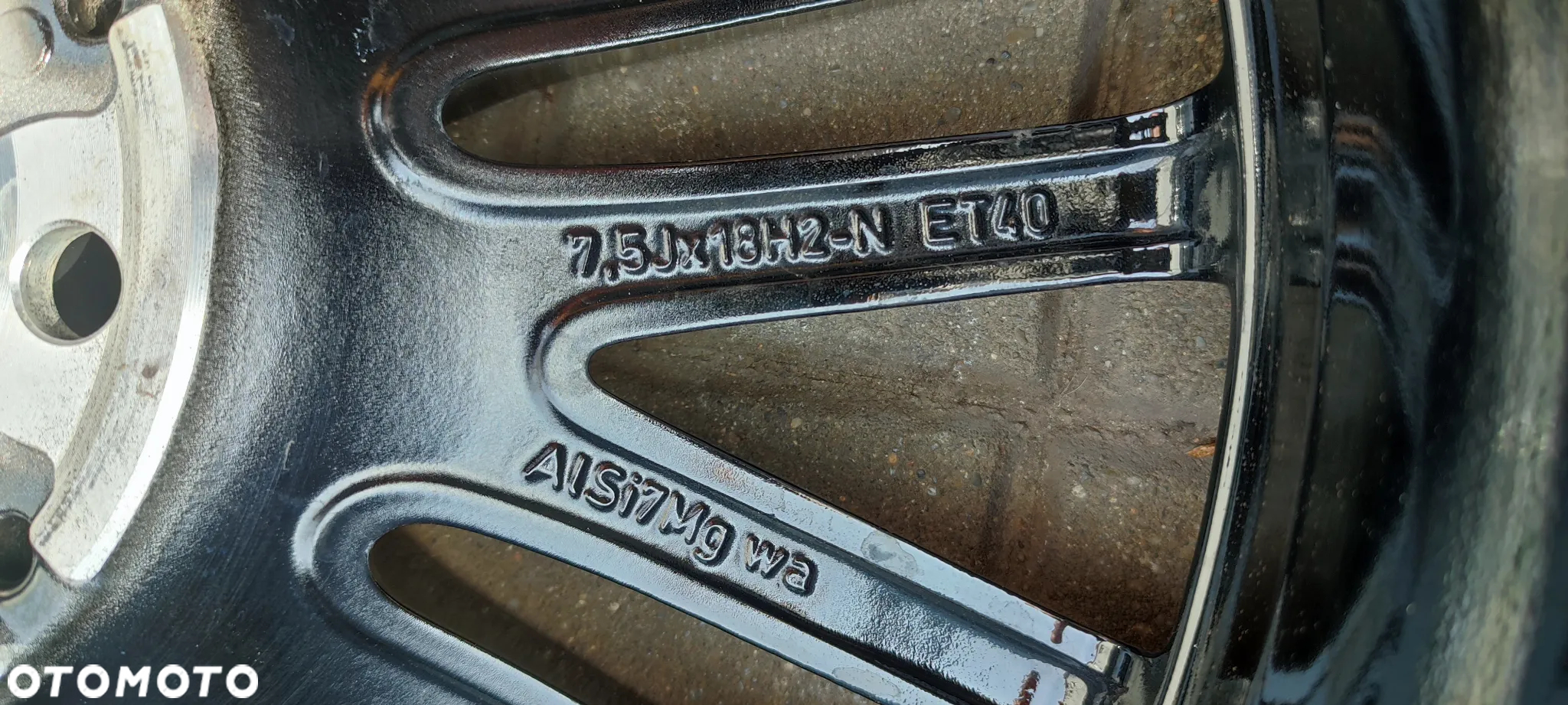 FELGI ALUMINIOWE 5x112 7.5Jx 18 CALI ET40 fi 66.6 2064014900 MERCEDES W205 W206 I INNE KOMPLET 4 SZTUKI - 6