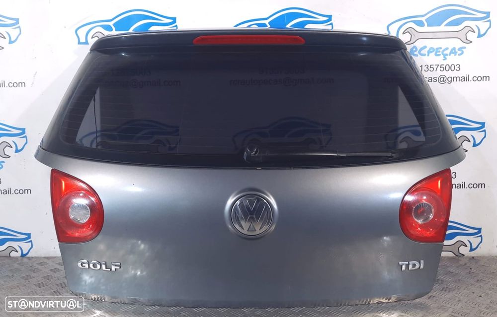 PORTA TAMPA MALA VW VOLKSWAGEN GOLF V 5 MK5 1K 1K1 1K6827025H 1K6827025 FECHO PUXADOR MOTOR VIDRO 3º STOP AILERON ALERON SPOILER LIP - 1