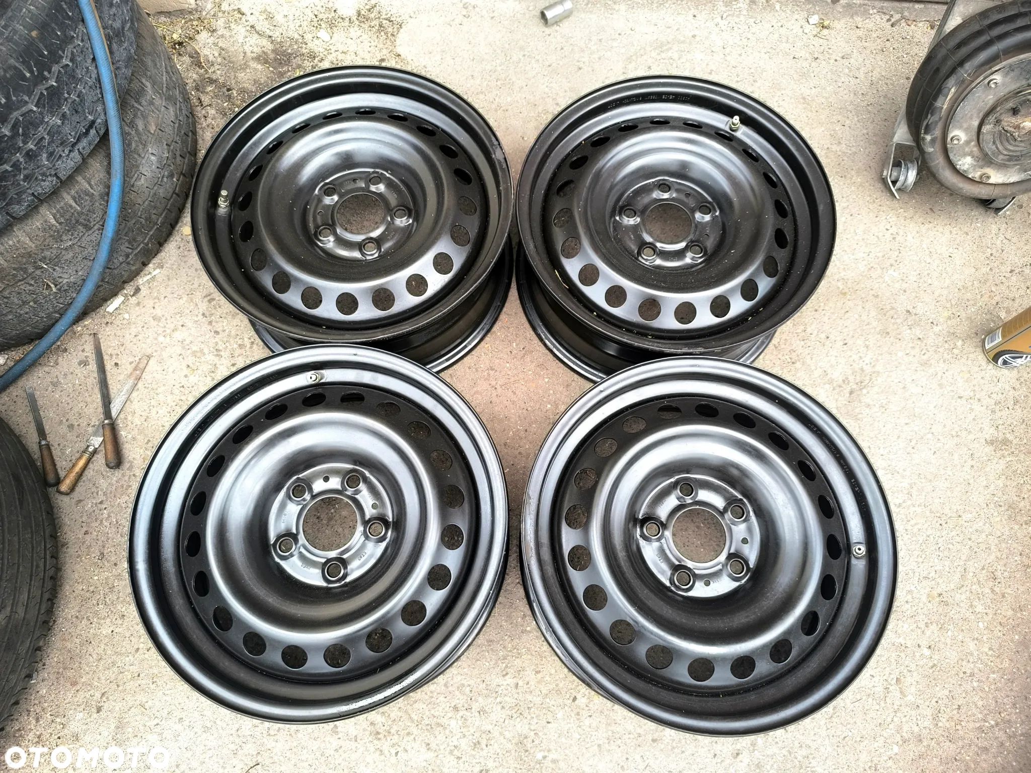 5x114,3 5x114 Felgi Stalowe Stal 16 Koła DACIA DUSTER NISSAN QASHQAI XTRAIL LEAF JUKE PRIMERA P12 RENAULT ARKANA CAPTUR KAPTUR SCENIC TALISMAN MEGANE KANGOO III 3 KADJAR MERCEDES CITAN 2 II Legnica ALU-RAD - 1