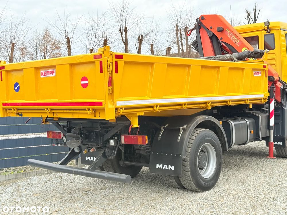 MAN * MAN TGA 18-410 * KIPER WYWROTKA * 4x4 * HDS Palfinger PK16500* Sprowadzony* Bardzo Dobry Stan * - 34