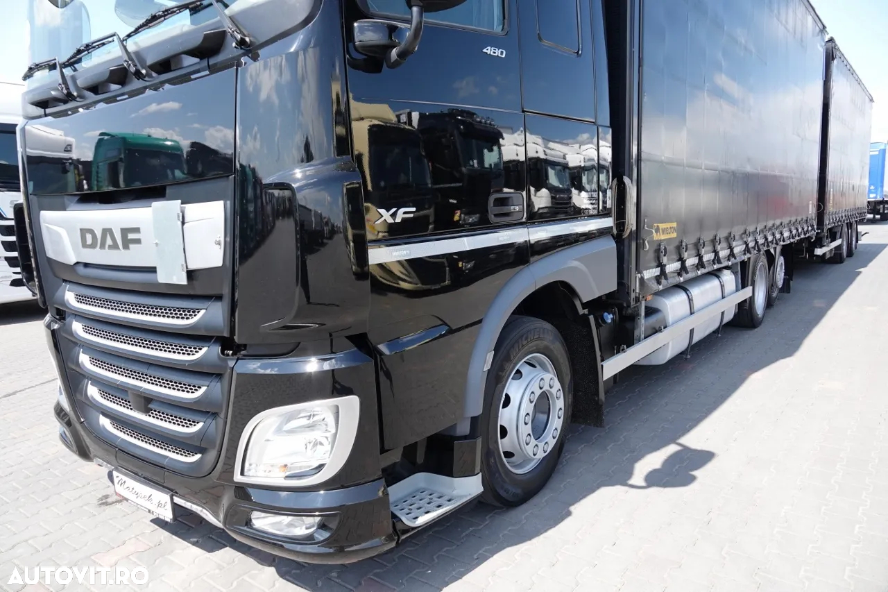 DAF XF 480 / COMBINAȚIE TANDEM / 120 M3 / TRANSPORT / I-PARK COOL / WIELTON / 2019 / CONTRACTUL DE SERVICE DUPĂ - 9
