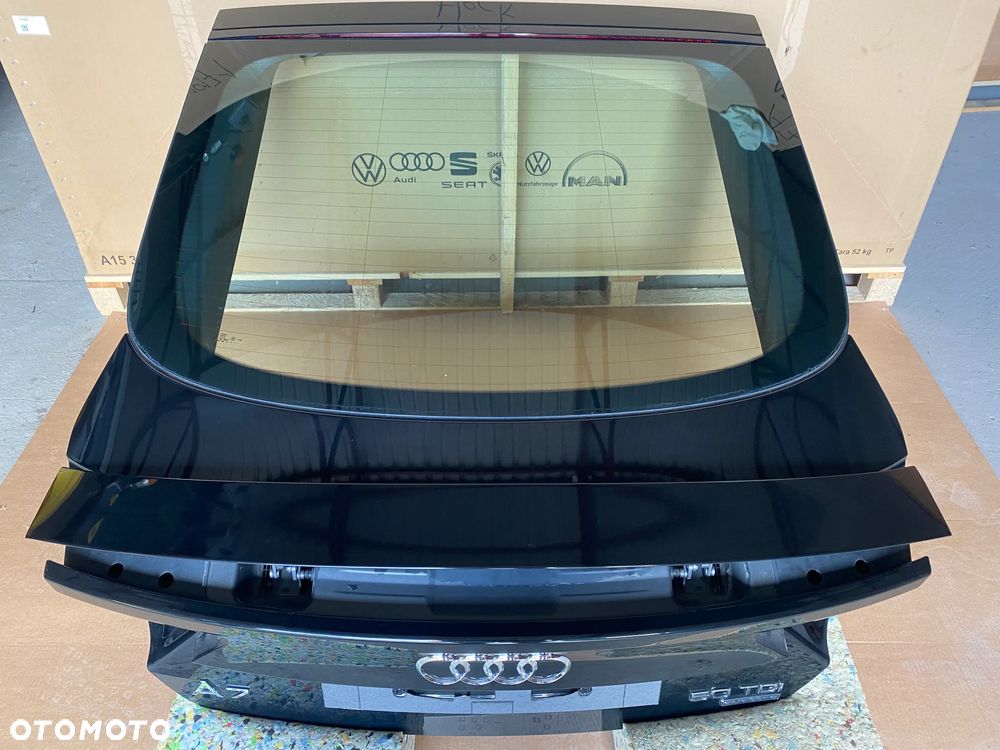 Kompletna Klapa bagażnika lotka Audi A7 4G Cy lift Sportback kolor LY9T 38k - 2