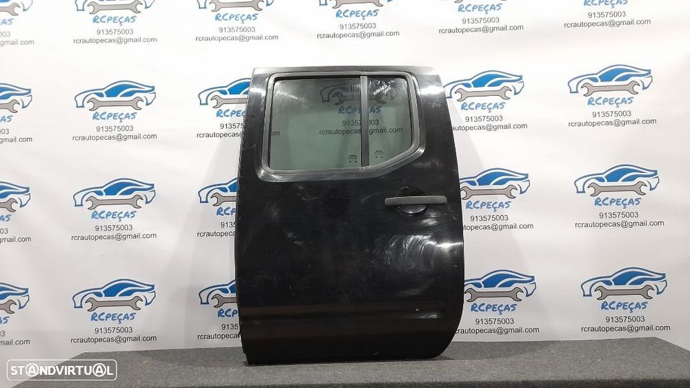 PORTA TRASEIRA TRÁS ESQUERDA NISSAN NAVARA D40 FECHO ELEVADOR MOTOR PUXADOR VIDRO - 3