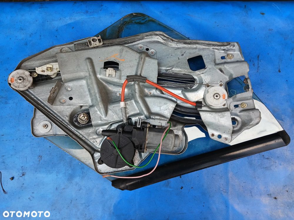 Podnośnik mechanizm podnoszenia szyby Peugeot 206 CC Cabrio przód przedniej tył tylnej prawej prawa tylna uchylnej pasażera kierowcy - 10