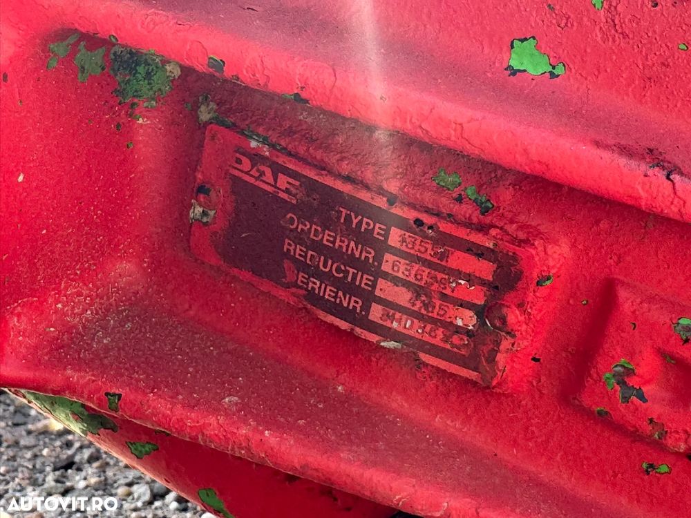 DAF Axe 8X4 6X4 cu multiplicatori Double Drive Bogie 1324709, 1355T axe spate r DAF GINAF 1355T - 5