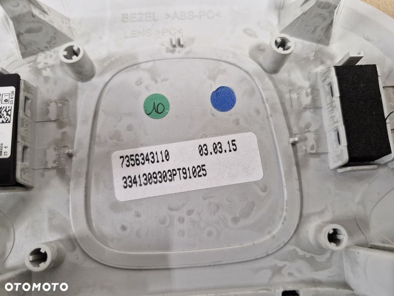 fiat 500x 500 x lampka podsufitki oświetlenie kabiny 7356343110 - 7