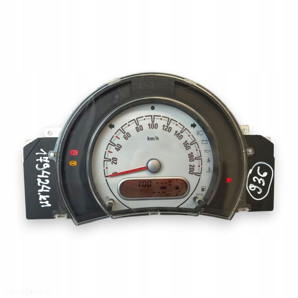 LICZNIK ZEGARY 34100-85LB Opel Agila B Splash 1.0 12V benzyna 179 424km - 1
