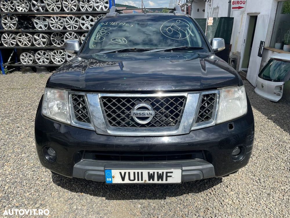 Aripa Dreapta Fata Nissan Navara D40 Facelift 2010 - 2015 4 Usi NEGRU (979) LOVITA - 4