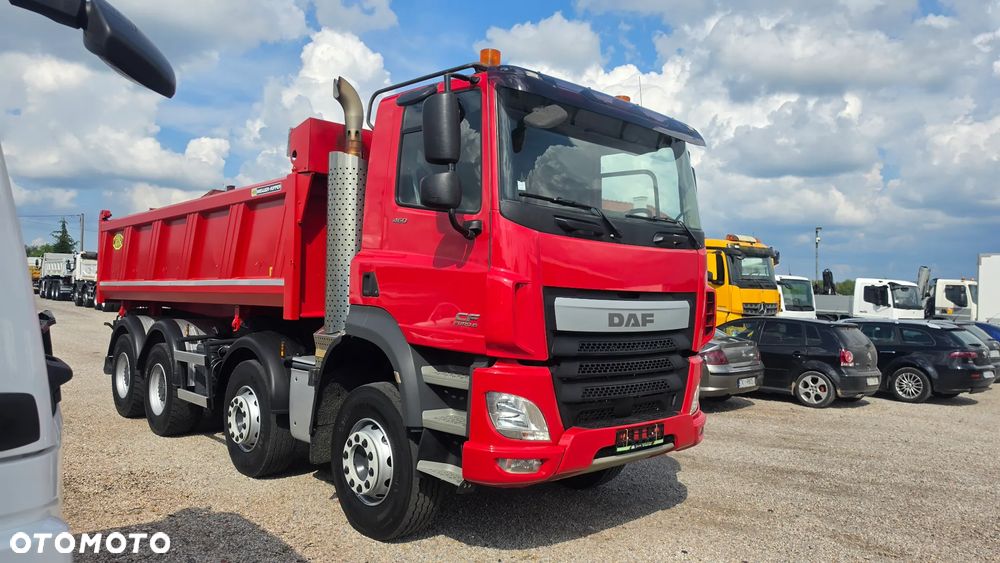 DAF CF 460 Manual 8x4 Kiper Hydroburta Wywrot Meiller Kipper - 5