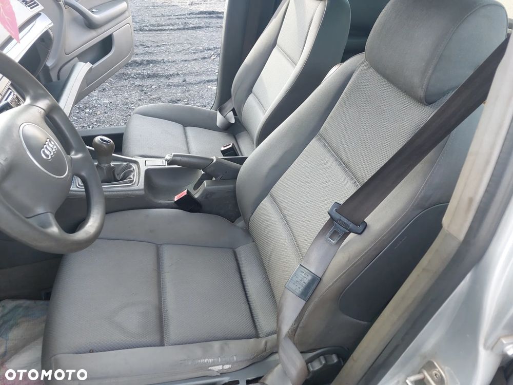 AUDI A4 B6 FOTEL LEWY KIEROWCY PRAWY PASAŻERA PRZEDNI PRZÓD LY7W 40/11 - 1