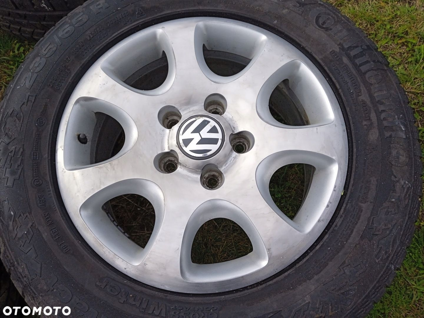 felgi aluminiowe 5x130 VW Touareg 2002-2017 7L6601025A opony zimowe 235/65 - 4