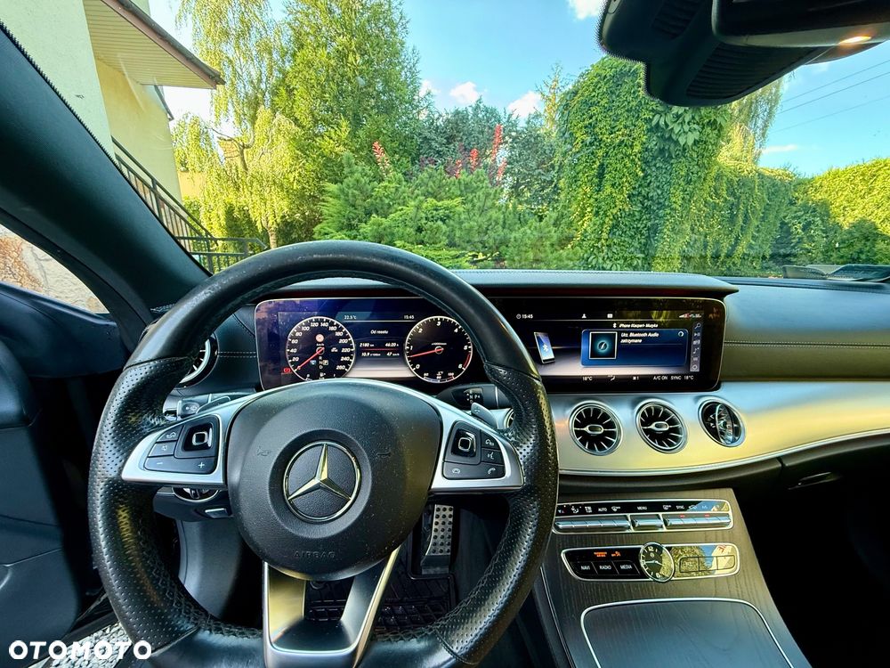 Mercedes-Benz Klasa E 350 d Coupe 4-Matic 9G-TRONIC - 9