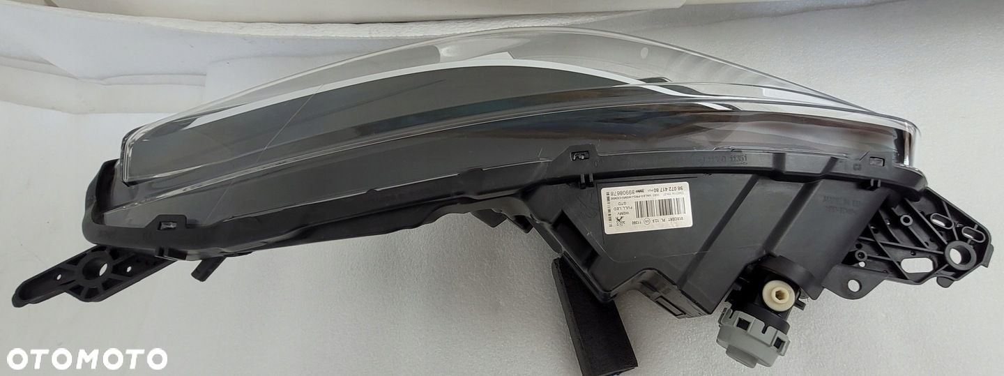 LAMPA LEWA PRZÓD FULL LED TECHNOLOGY PEUGEOT 508 I LIFT 2014- 9807241780 - 8