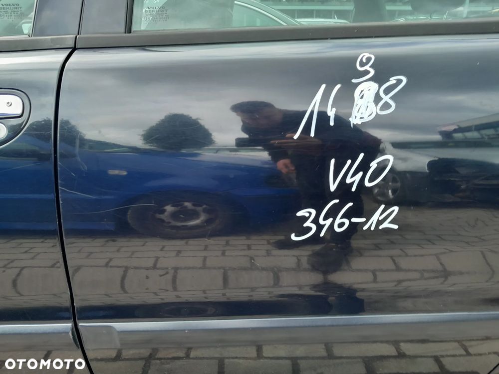 VOLVO V40 DRZWI LEWE TYLNE LEWY TYŁ KOLOR: 346-12 - 2