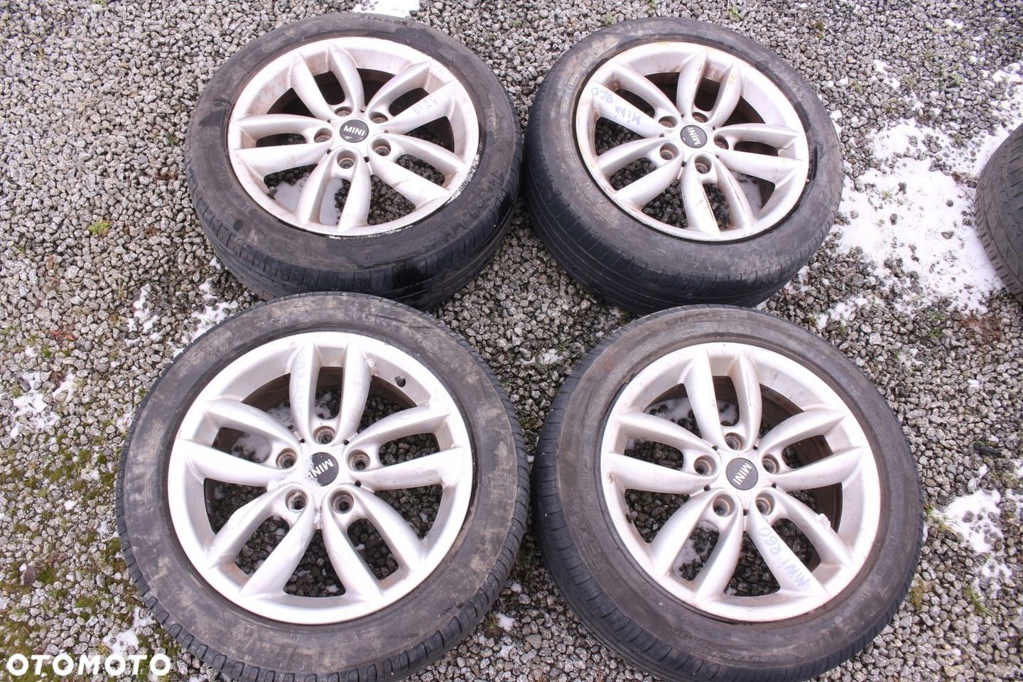 FELGI ALUMINIOWE KOŁA OPONY MINI COOPER R60 7Jx17 ET24 - 1