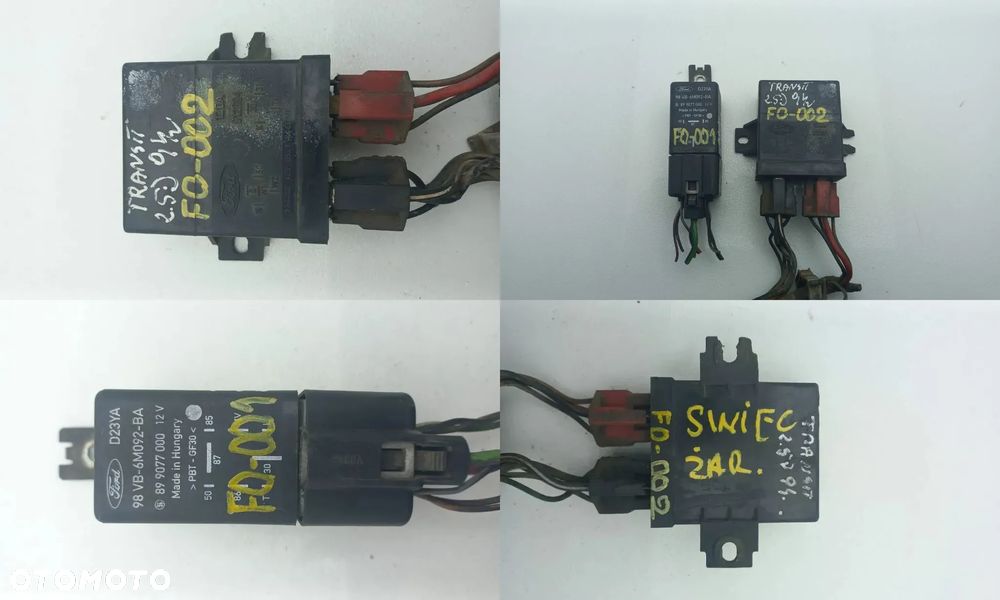 PRZEKAŹNIK PRZEKAŹNIKI ŚWIEC ŻAROWYCH 7700115078 TRAFIC, MOVANO, VITARO - 6