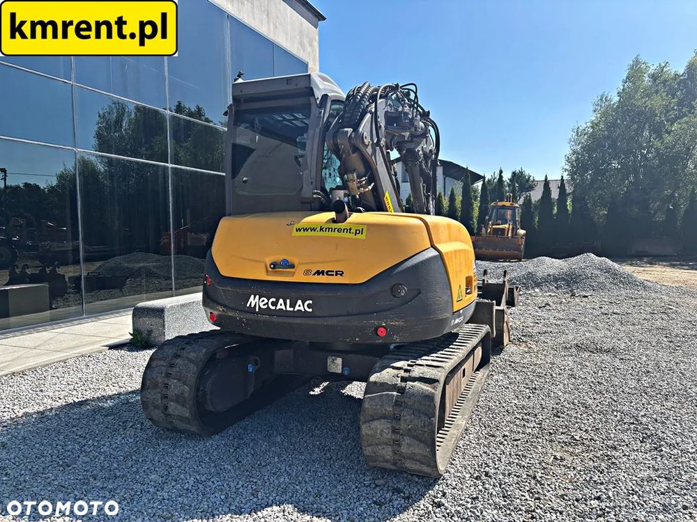 Mecalac 8 MCR MINI-KOPARKA 2018R | MECALAC 6 MCR, JCB 8065 8080 8085 85 Z VOLVO ECR 88, CAT 308, 307 , BOBCAT 80 KOMATSU PC 88 - 21