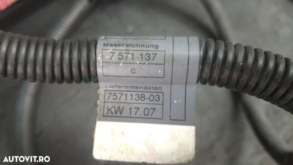 cablu borna baterie plus 1.6 b n14b16ab mini cooper s r56  7571137 - 2