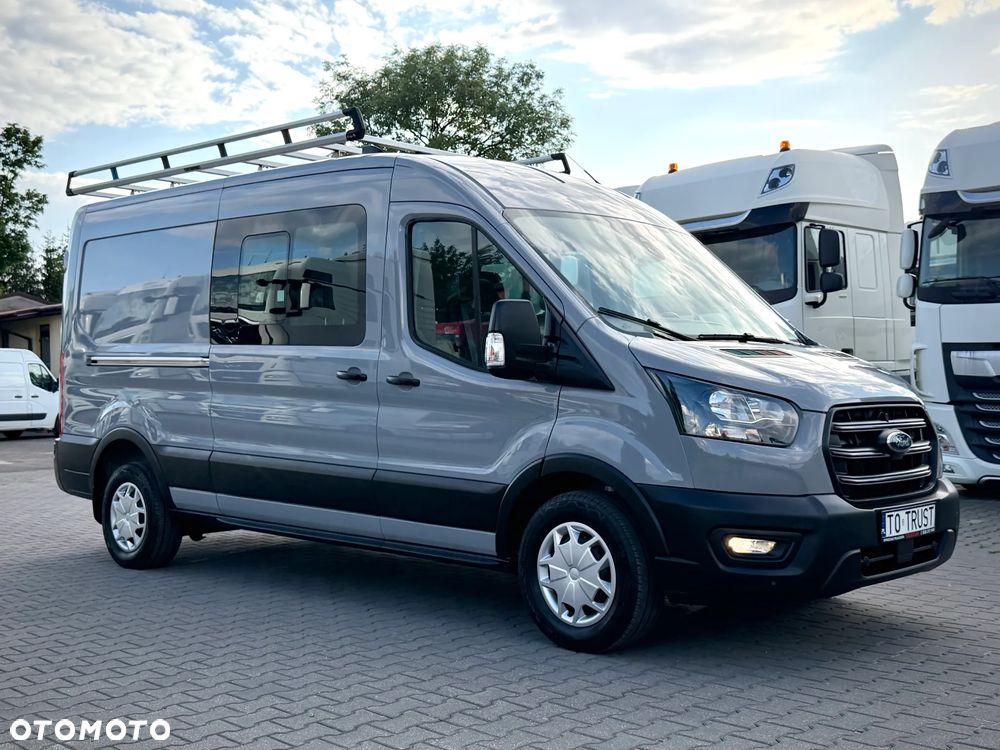 Ford TRANSIT L3H2 AUTOMAT / 6 OSÓB / SALON POLSKA / BEZWYPADKOWY / 2.0 130KM / LEASING / KREDYT - 8