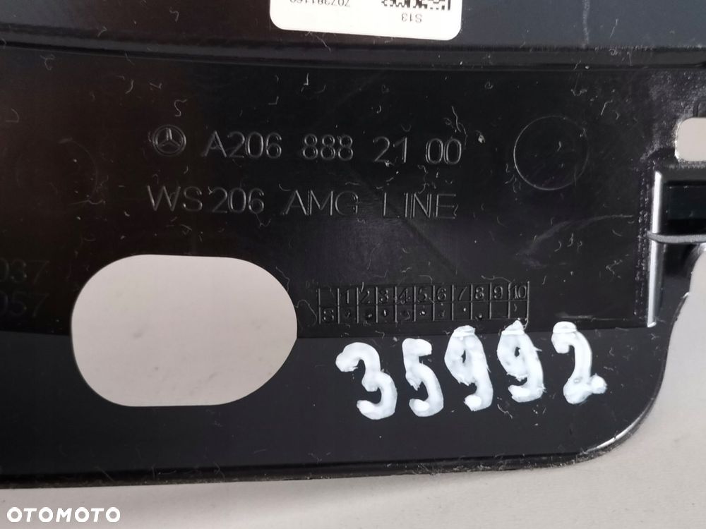 atrapa kratka grill mercedes c klasa w206 21- amg - 6