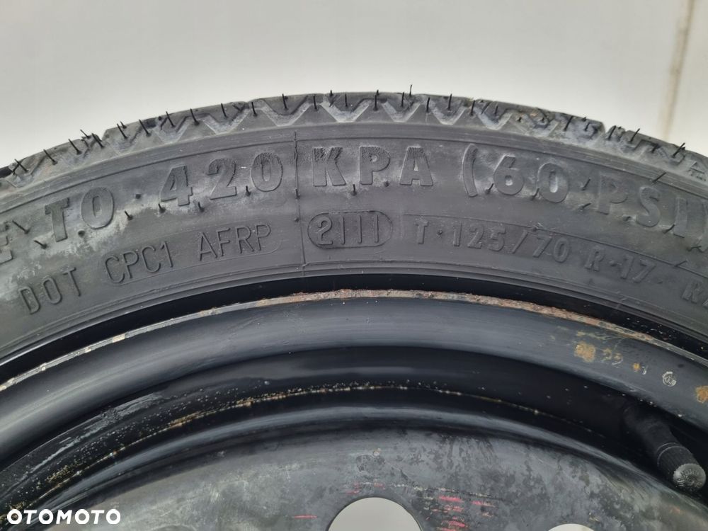 KOŁO DOJAZDOWE Opel Insignia A 125/70 R17 5x120 17X4.00B IS41 dojazdówka - 7