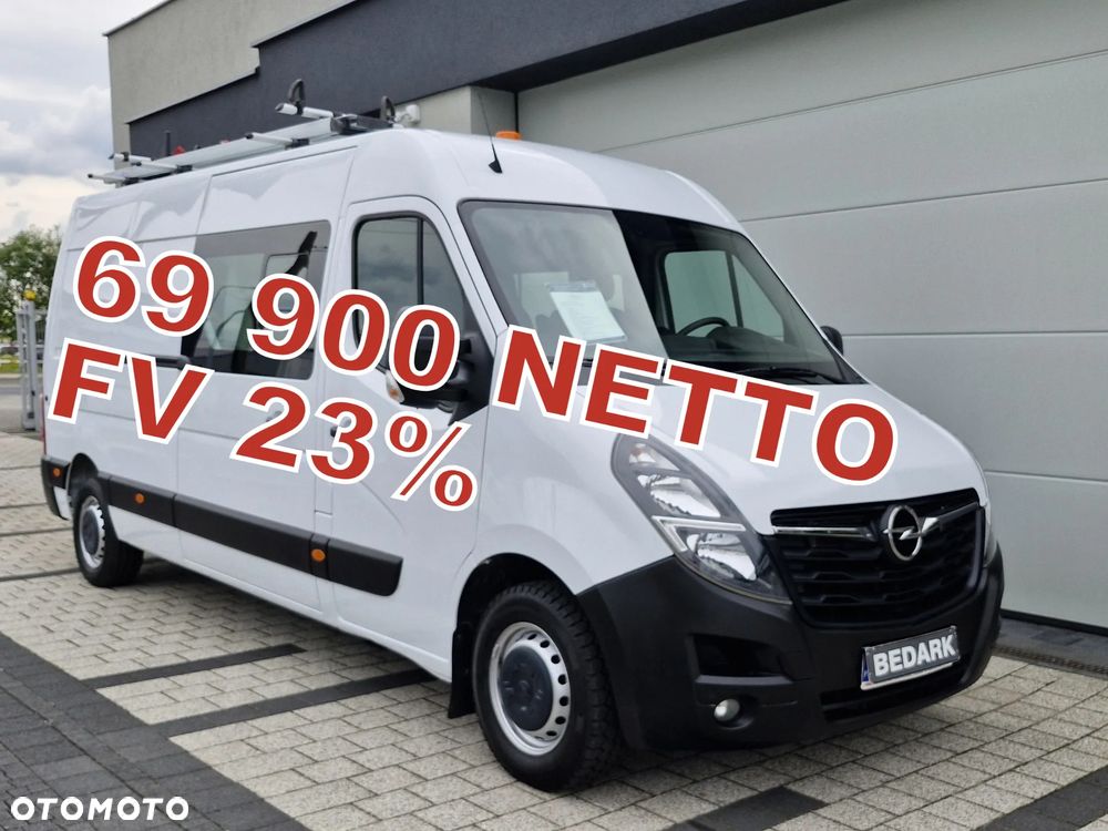 Opel MOVANO, L3H2, BRYGADÓWKA, 7 miejsc, DOKA, kamera cofania, tempomat, klima - 3