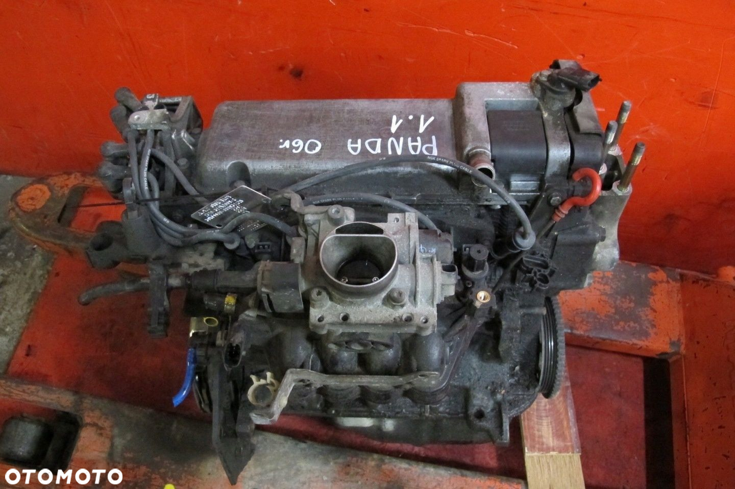 FIAT PANDA II 169 1.1 8V SEICENTO SILNIK BENZYNOWY 187A1000 - 4