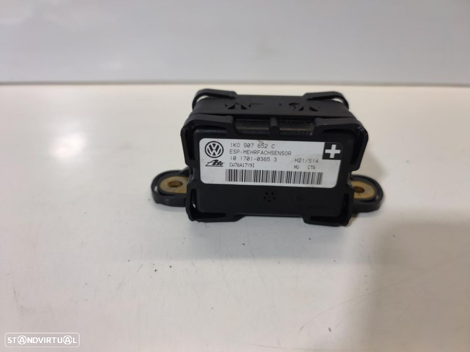 Sensor ESP De Aceleração Longitudinal Esp Vw Golf V 1K0907652C - 2