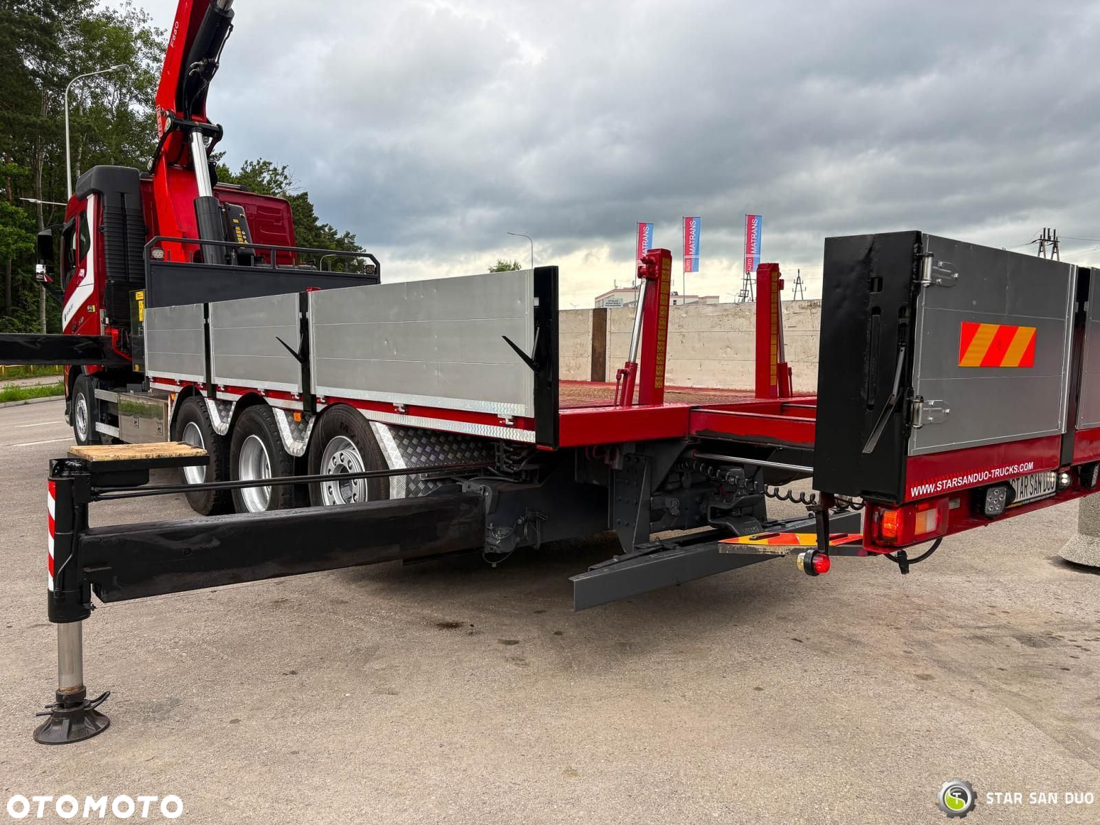 Volvo FH 540 8x4 FASSI F660  Żuraw Fly JIB Wciągarka - 8
