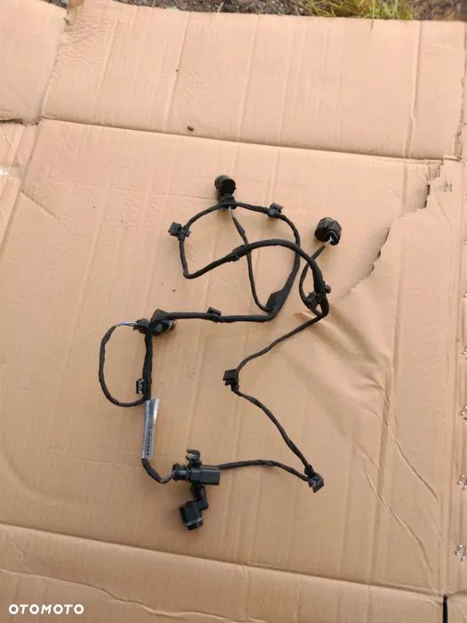 wiązka instalacja zderzaka przedniego PDC Audi R8 R-8 Coupe Spyder 2013-2015 420971095N czujniki PDC 4H0919275A - 2