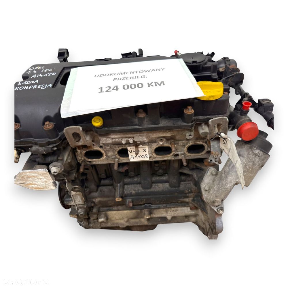 SILNIK A14XER Opel Meriva B Corsa D Astra IV J 1.4 16V 100KM 124 000km - 1