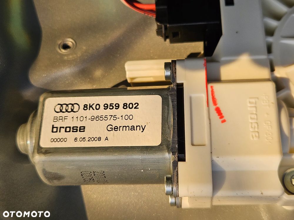 Audi A4 B8 silniczek sterownik szyby przód prawy lewy 8K0959801 8K0959802 - 2