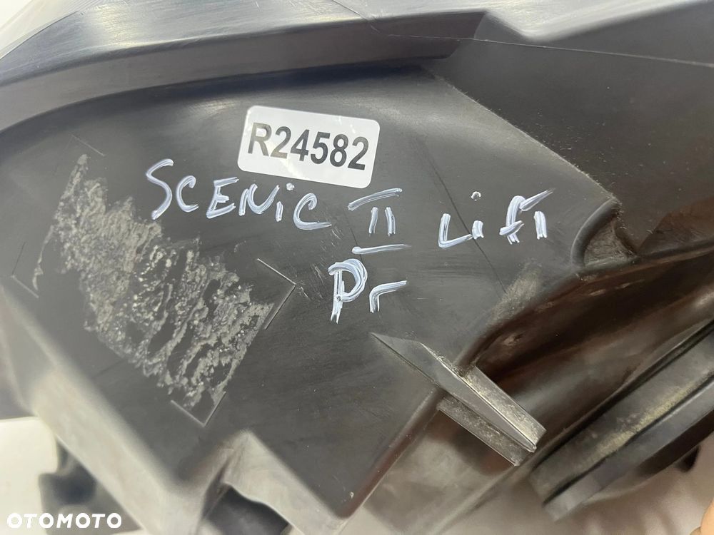 Lampa reflektor Renault Scenic 2 II Lift + Grand 06-09r. prawa przednia EU H7 soczewka prawy przód - 22