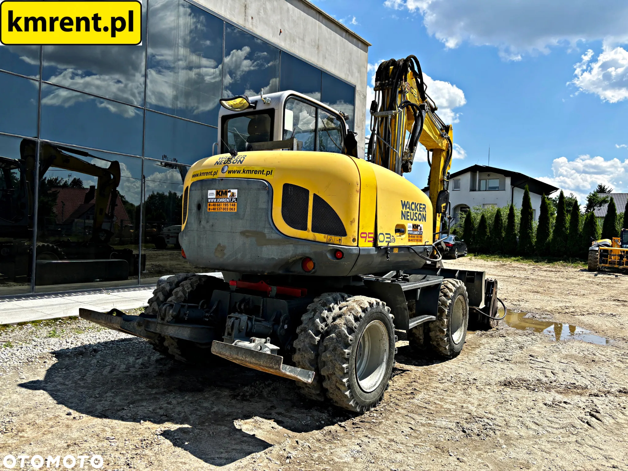 Wacker Neuson 9503-2 KOPARKA KOŁOWA 2013R. | KOMATSU PW 98 110 LIEBHERR 309 310 - 15