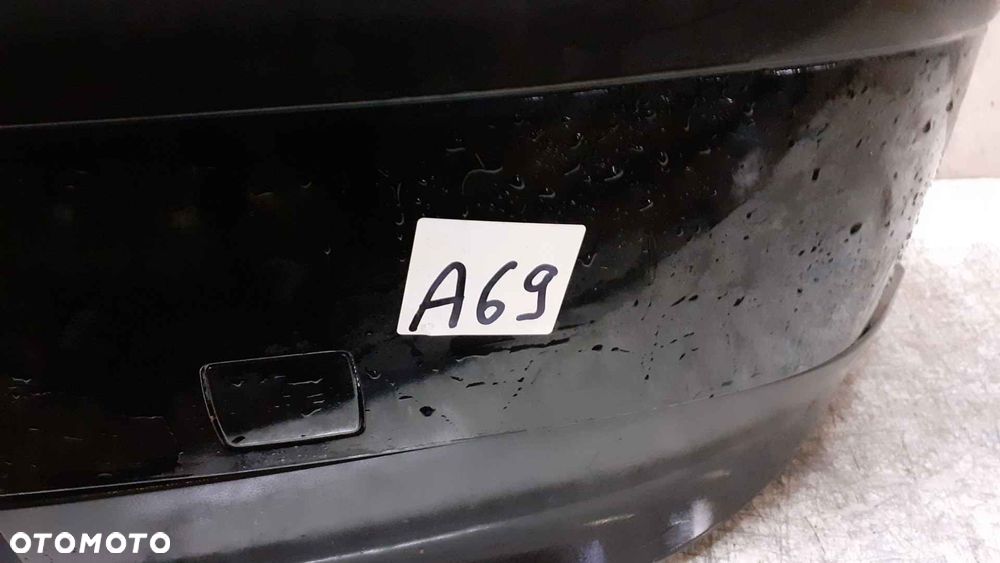 + ZDERZAK TYŁ TYLNY DO BMW SERIA 1 I E87 SCHWARZ II 2 CZARNY - 2