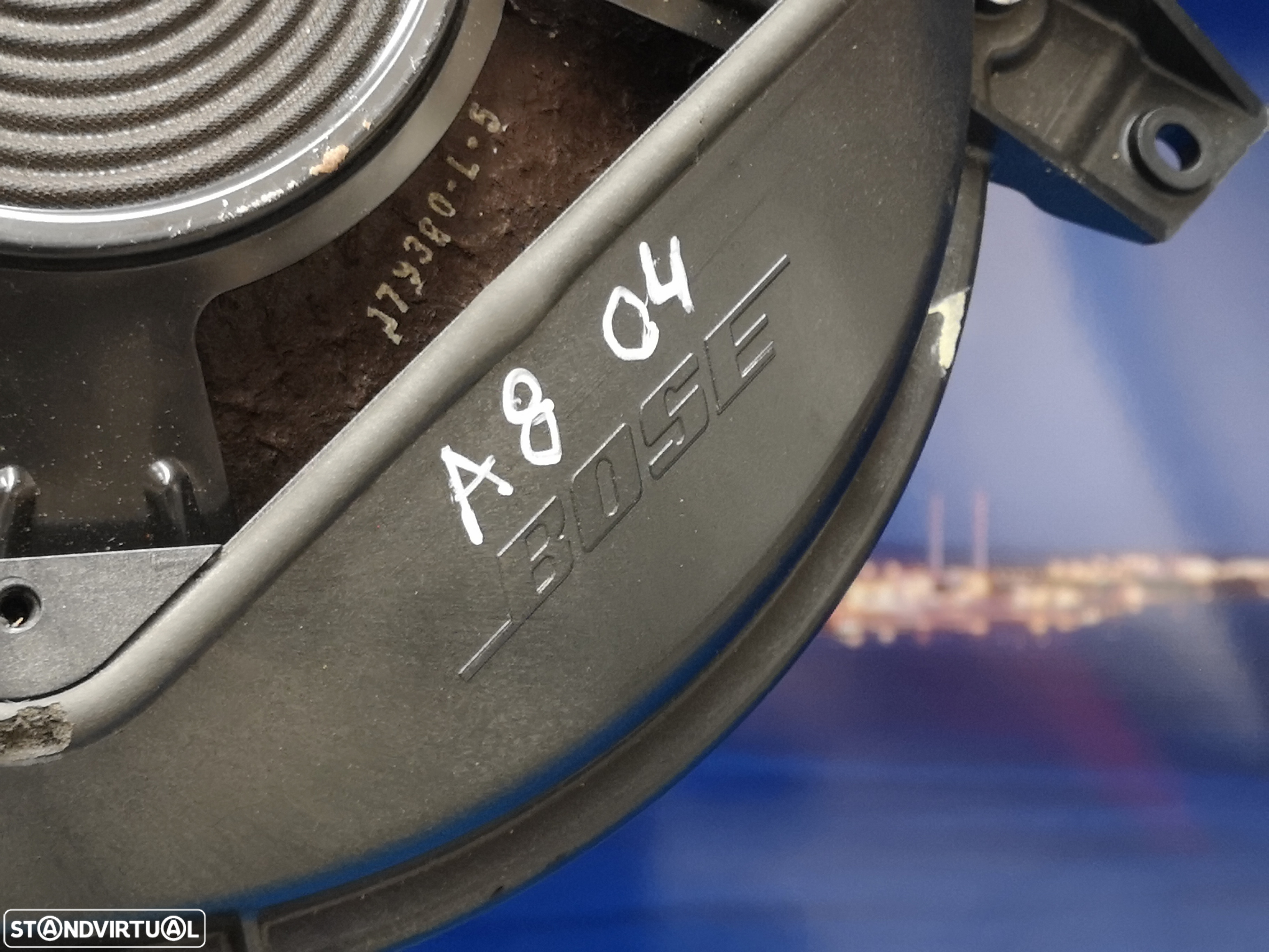 Coluna de som SUBWOOFER originais  Bose Audi a8 d3 4e0 2003-2009 - 7