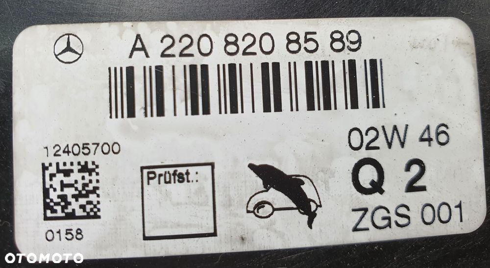 WZMACNIACZ MODUŁ ANTENY MERCEDES W220 A2208208589 - 2