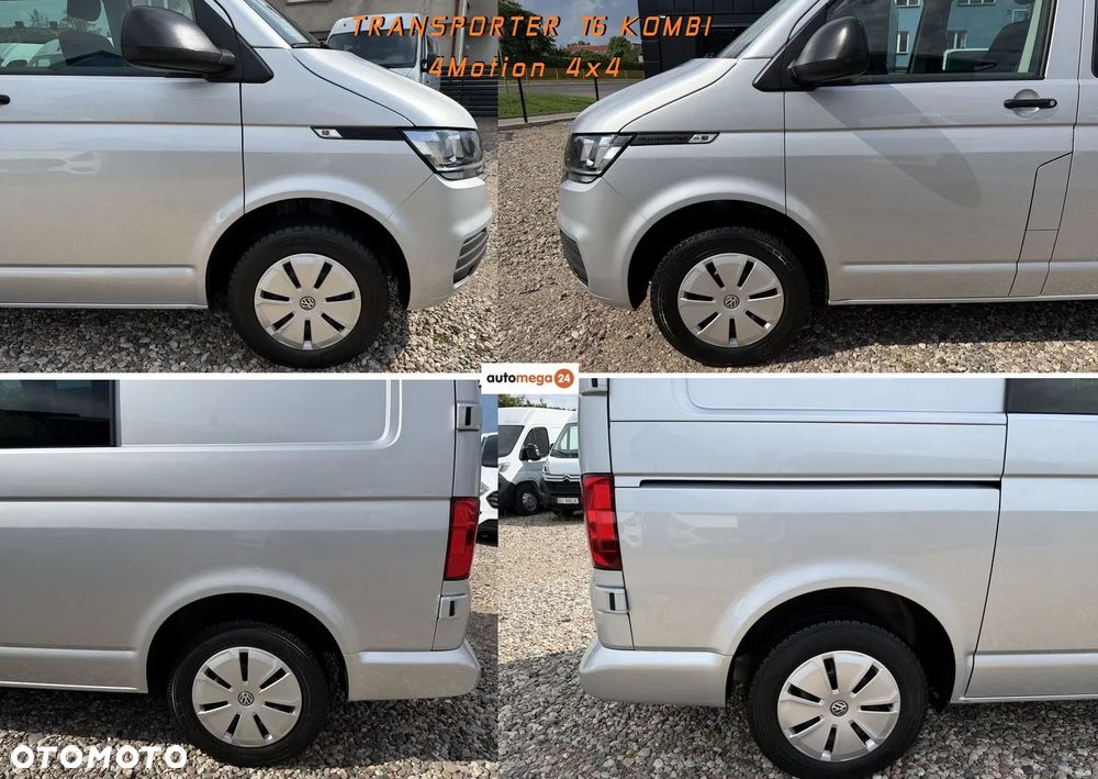 Volkswagen TRANSPORTER KOMBI 9 cio osobowy Business VAN T6.1, 2.0TDI 150KM Napęd 4Motion, T6 4x4 plus reduktor napędów, 2 Strefowe OGRZEWANIE i KLIMATYZACJA WEBASTO 5kW, Tylne drzwi skrzydłowe, Hak Holowniczy 2.5t. Wymieniony rozrząd - Pełen Serwis ASO VW Emisja spalin Euro-6 DG - 12