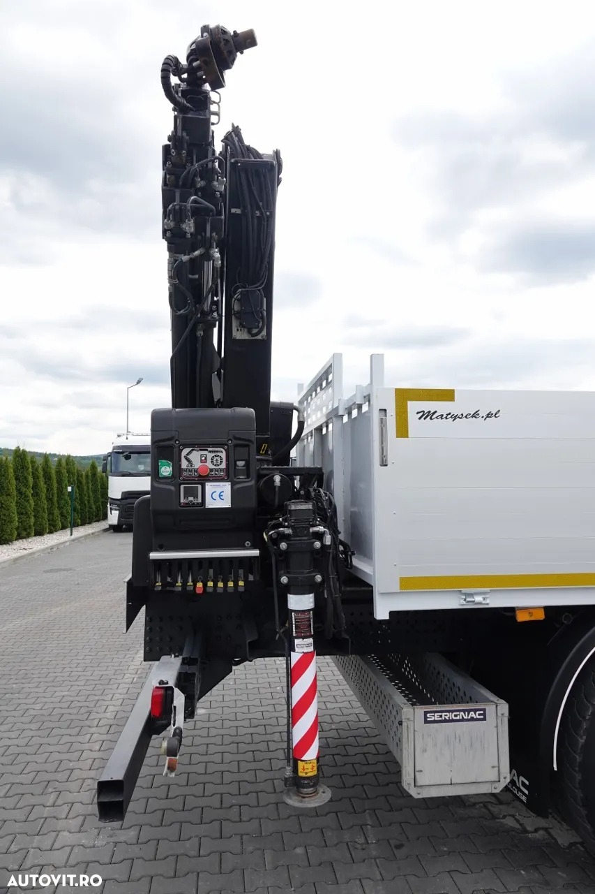 Mercedes-Benz AROCS 2640/ 6x4 / TRANSMISIE - 6,5 M / HDS HIAB 158 DS-4 / extensie: 12,5 M / EURO 6 / RADIOCOMANDĂ / ROTATOR / FURCI / 2020 - 17
