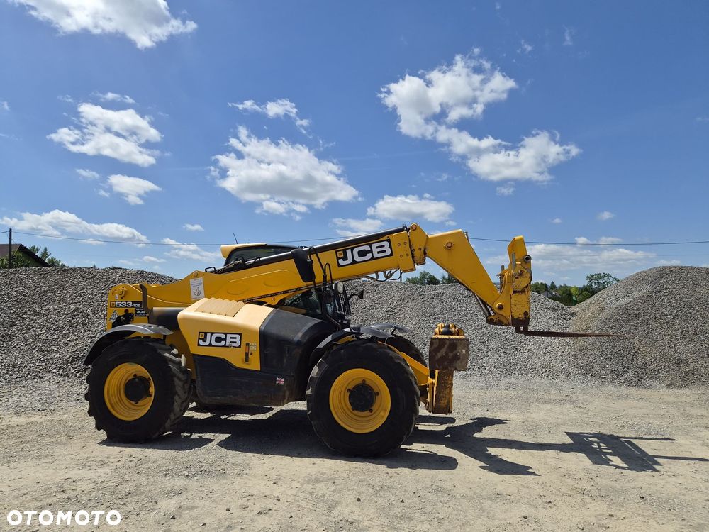 JCB Ładowarka teleskopowa JCB 533-105 2018r Powershift 4WS 10m Manitou Merlo 535-95, 535-125 - 7