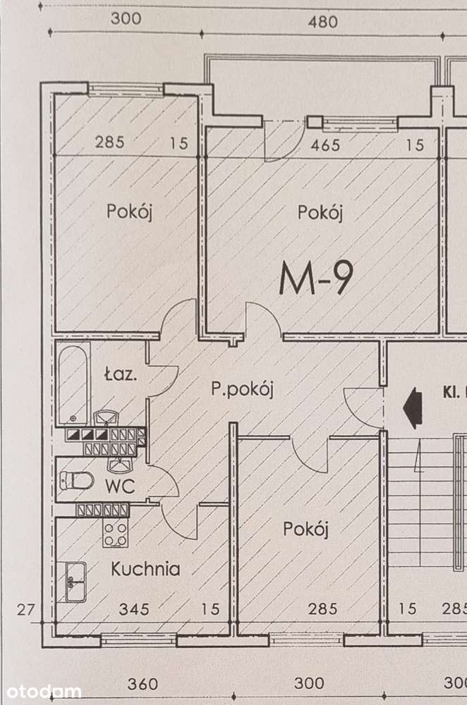 Mieszkanie na sprzedaż, 3 pokoje, 67 m², Pionki