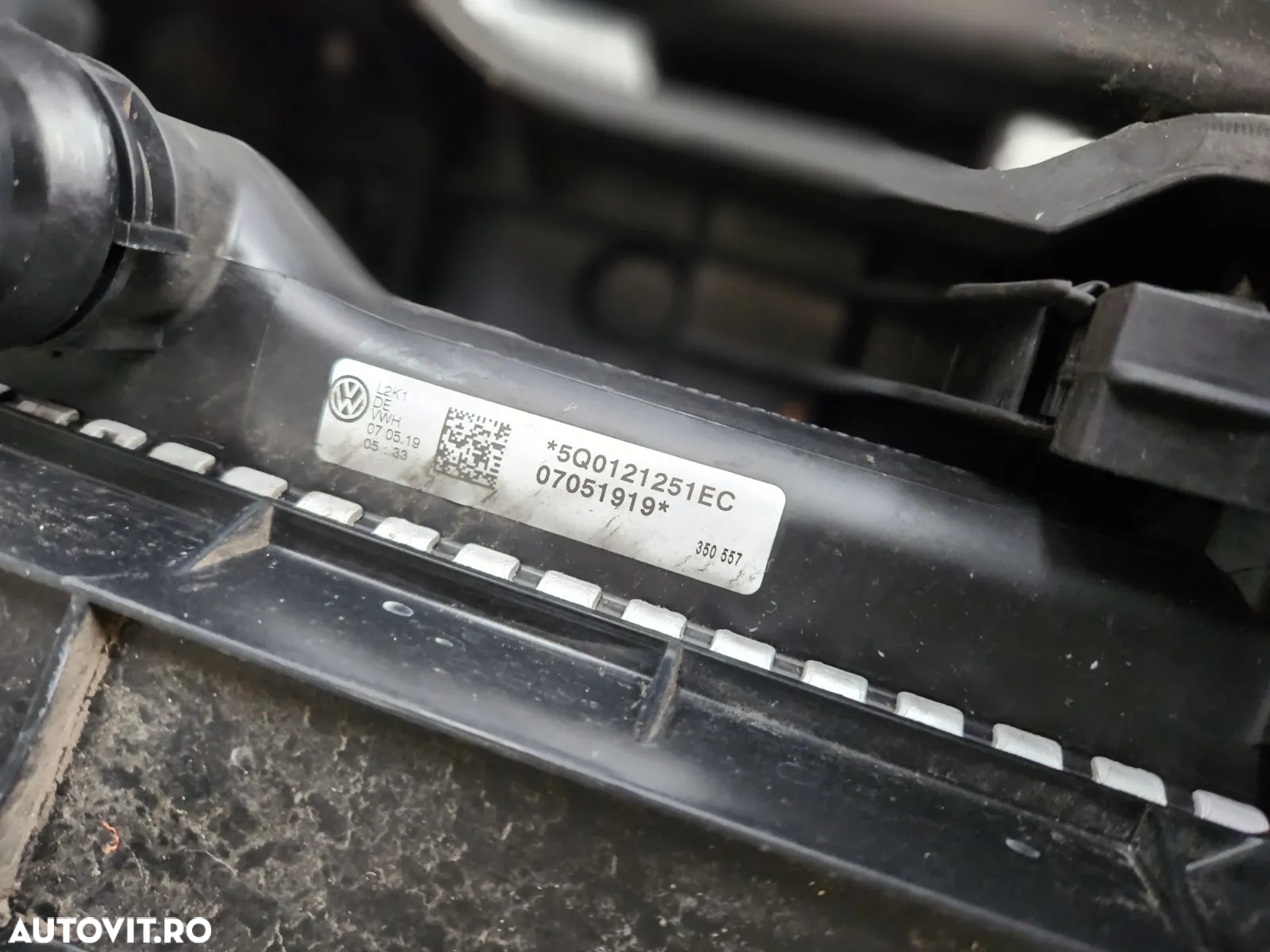 Trager Calandru Complet Vw T-Roc Radiator Termocupla Armatura Vw T-Roc 1.0 Benzina Dezmembrez Vw T- - 7